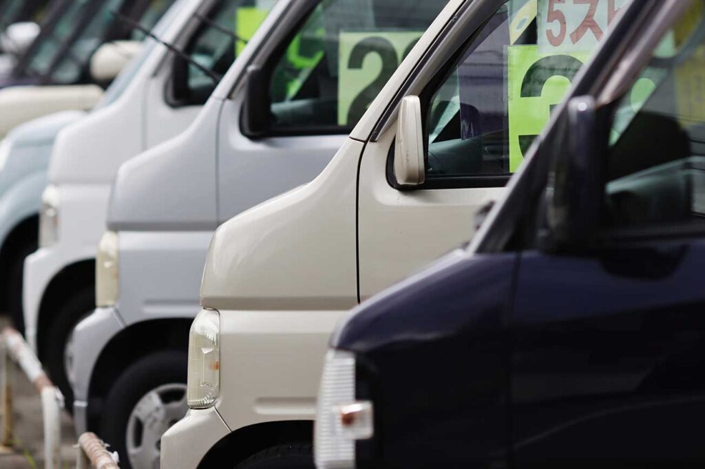 中古車販売 写真